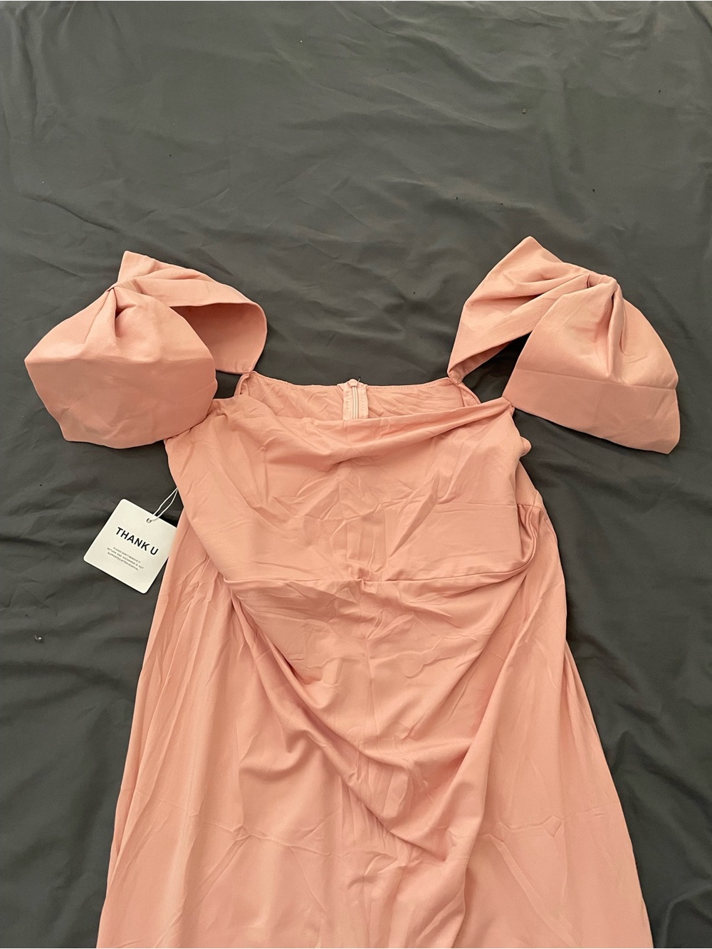 Rose Bow Maternity Gown